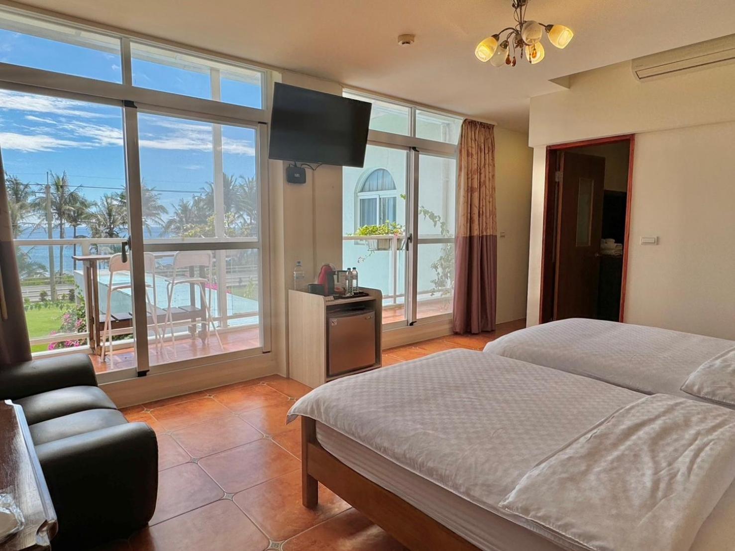 Aquamarine Cottage Fushan Bagian luar foto