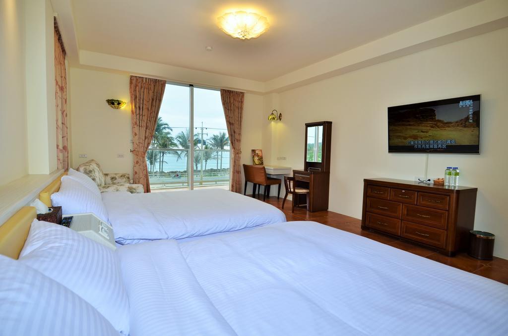 Aquamarine Cottage Fushan Bagian luar foto