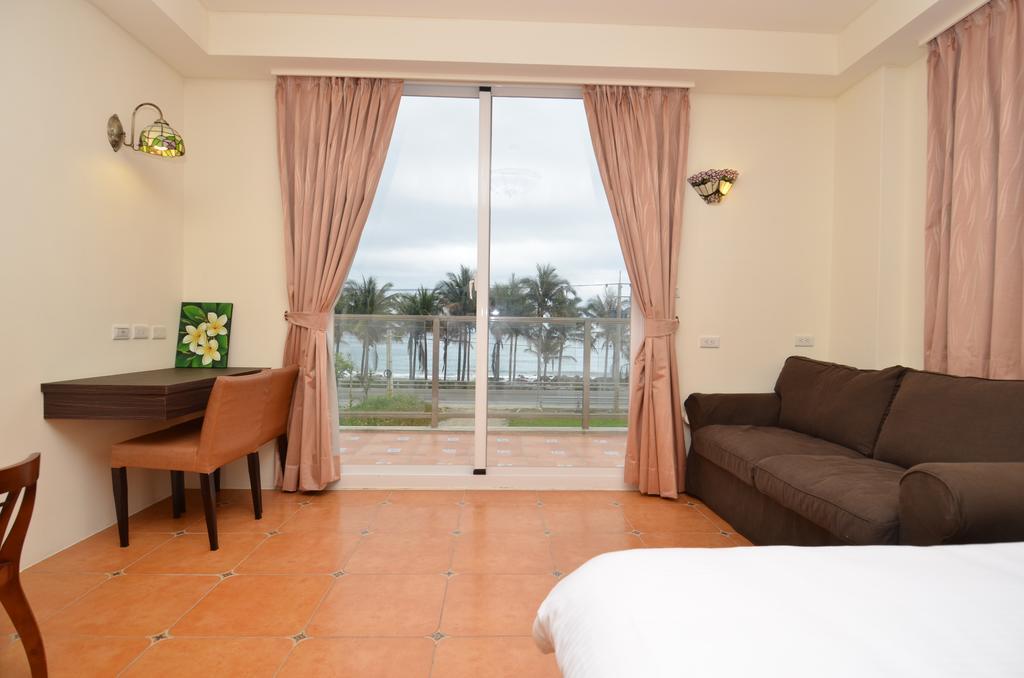 Aquamarine Cottage Fushan Bagian luar foto