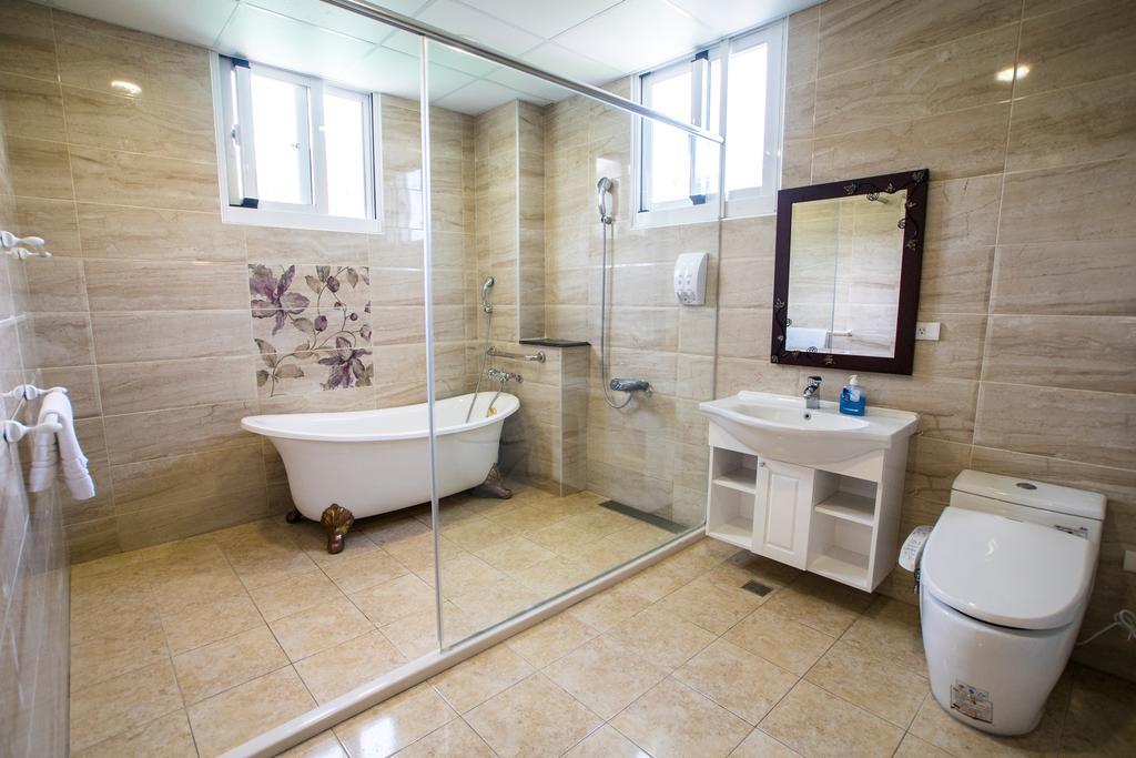 Aquamarine Cottage Fushan Bagian luar foto