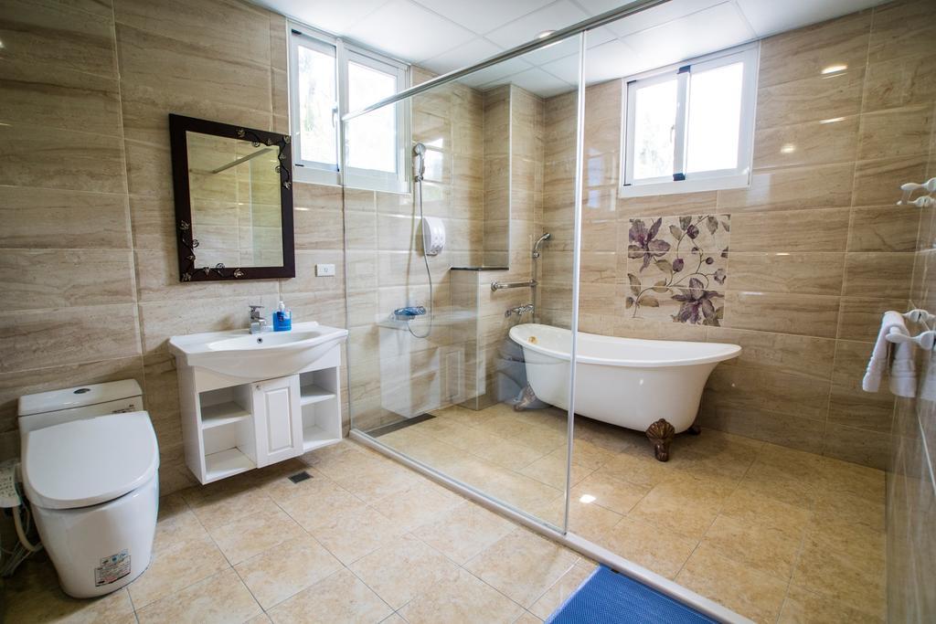 Aquamarine Cottage Fushan Bagian luar foto