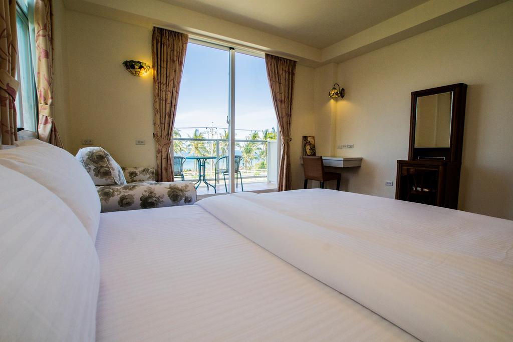 Aquamarine Cottage Fushan Bagian luar foto